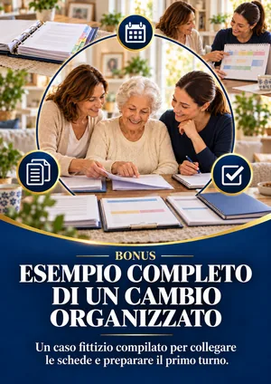 Copertina del bonus Esempio completo di un cambio organizzato