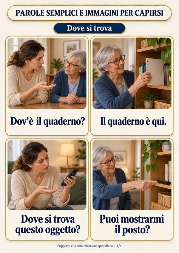 Bonus: cartoncini «Dove si trova»